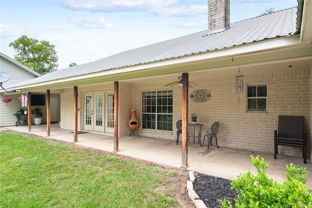 another view of the back porch