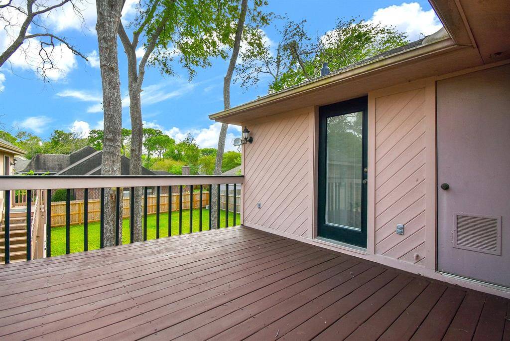 Decked Balcony