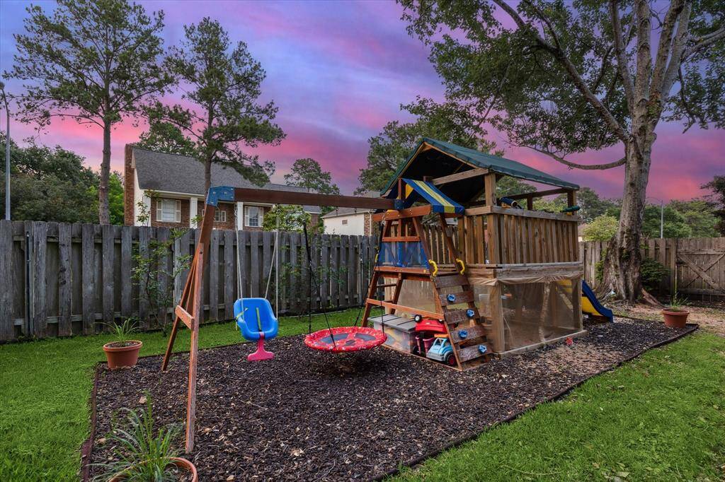 The playground conveys. If you have little ones, they want you to go ahead and make this one their new home.