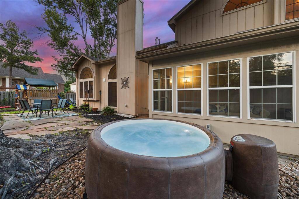 It's not all just for the children though, take a soak in your 300 Gallon Softtub Hot Tub. It's well maintained and ready for your enjoyment.