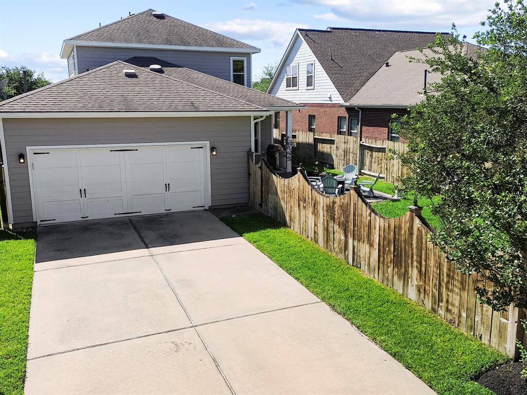 Two care garage allows for ample space for your cars and storage!