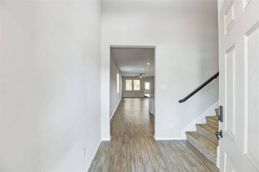 High Ceilings as you enter through the front door