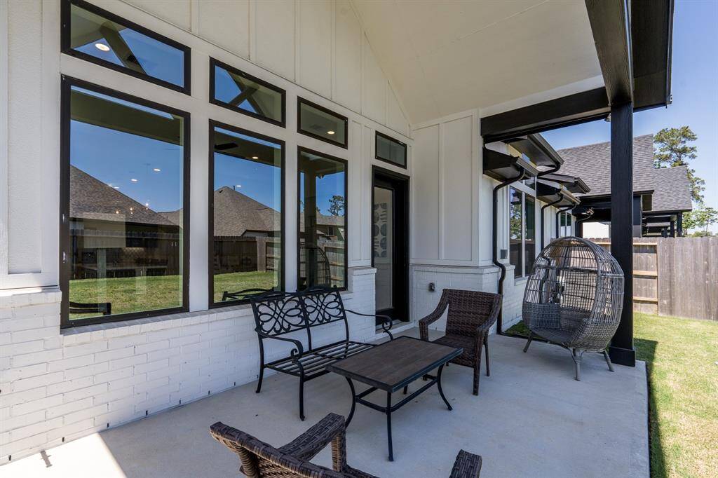 The patio will be a favorite place for morning coffee or an after work beverage.