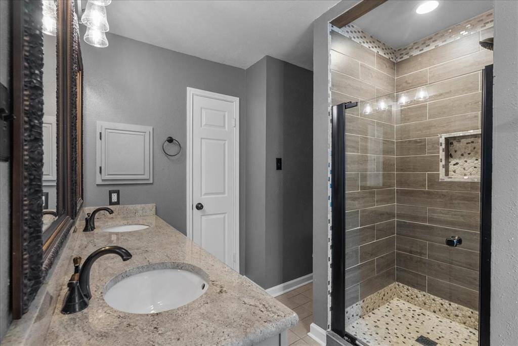 the immaculate upgrades flow throughout the home with the granite countertops, beautiful color scheme and amazing hardware
