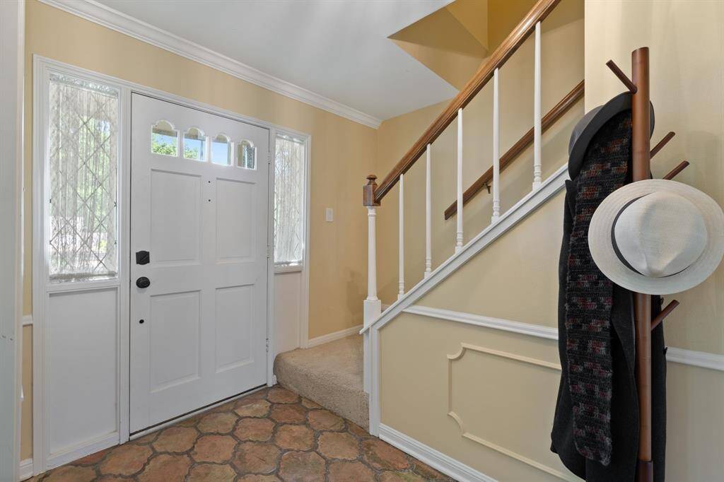 Let's venture upstairs.