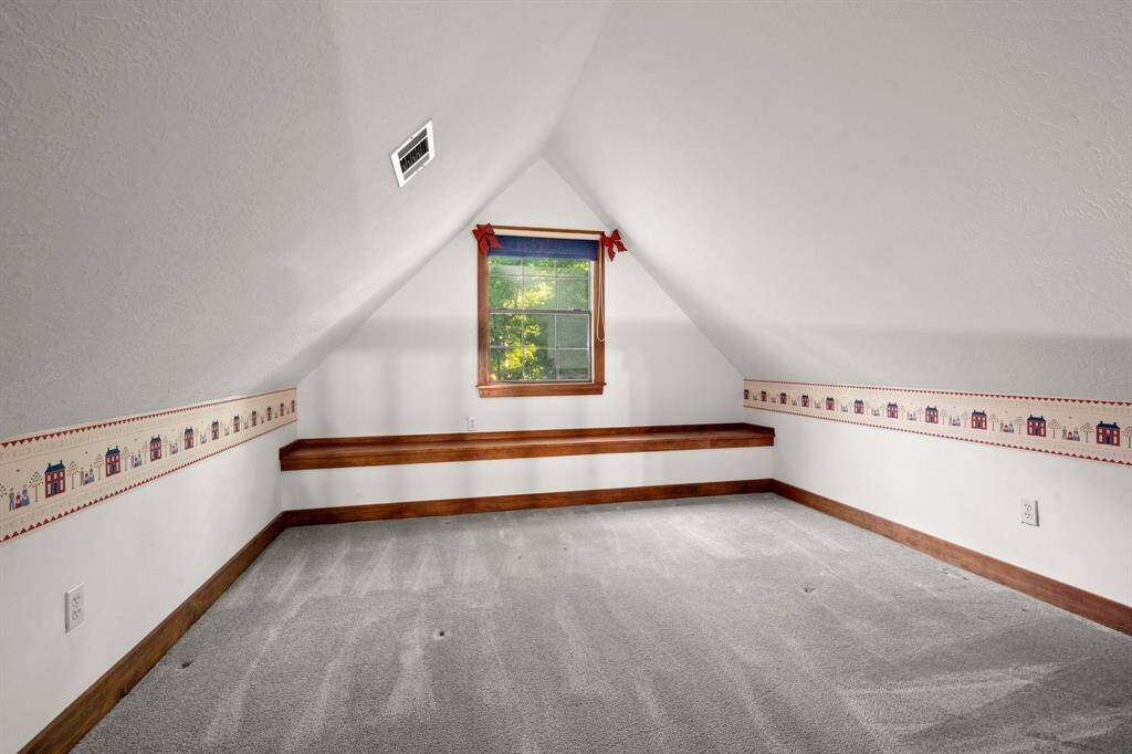 Upstairs loft area