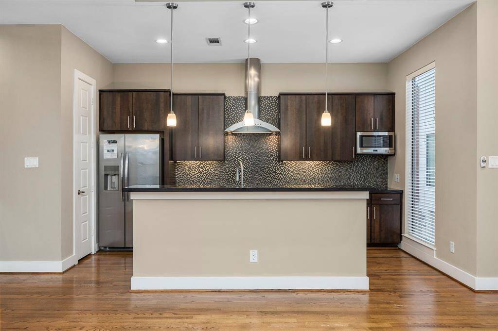 The kitchen, an integral part of this