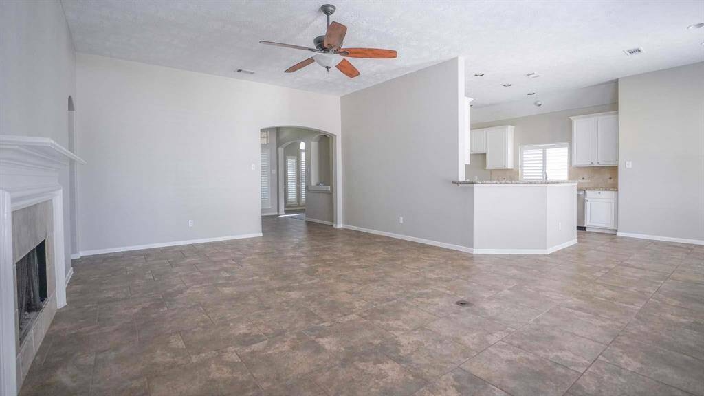 Open family room