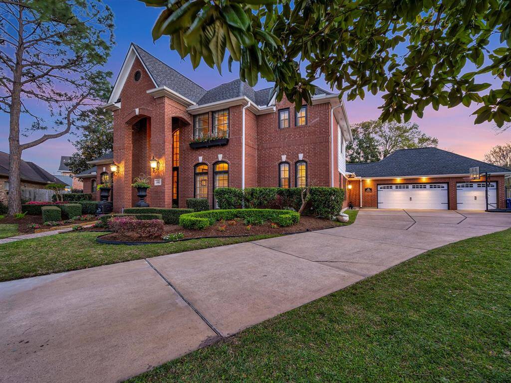Enjoy a spacious 3-car garage and long driveway.
