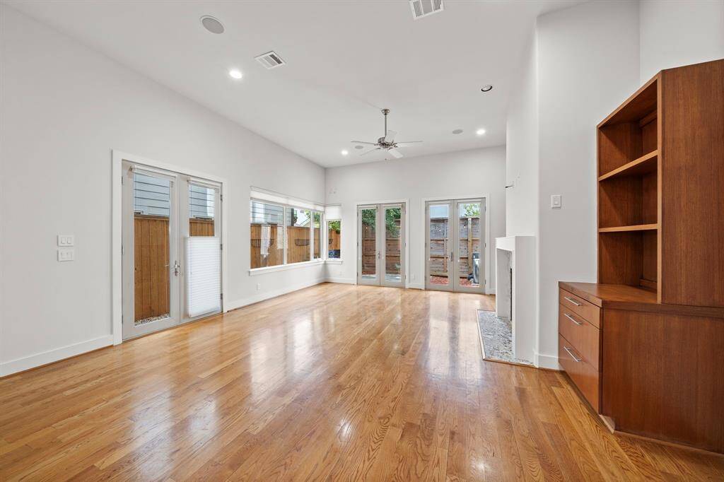 First floor - without staging to show beautiful all-natural hardwood floors