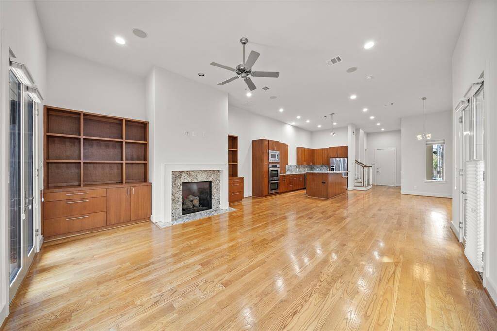 First floor - without staging to show beautiful all-natural hardwood floors