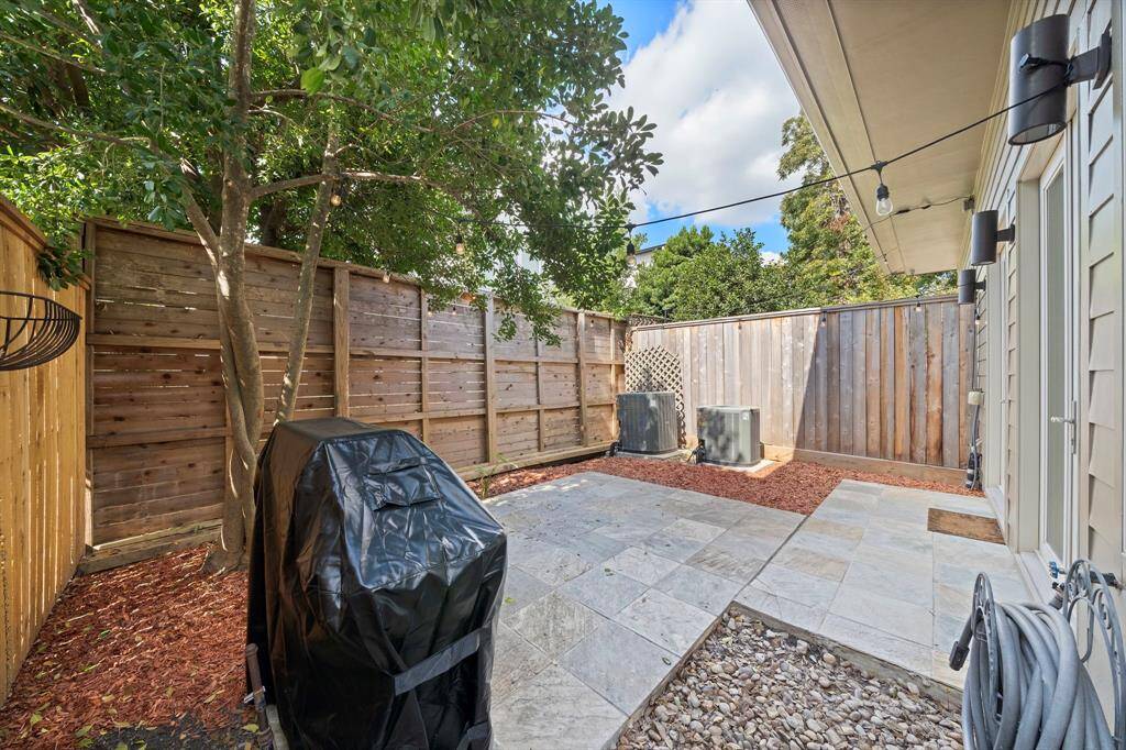 Enjoy privacy with a newly installed, elegant cedar fence.