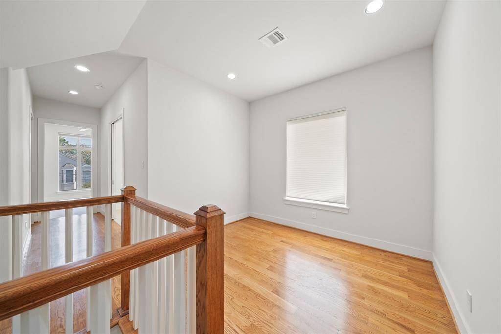 2nd Floor: Hardwood Floor Landing, Office Space Primary and 2nd Bedroom