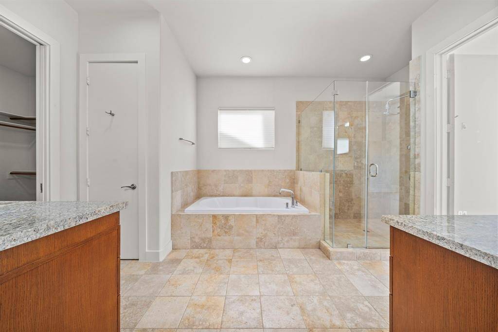 Primary Bath. American Standard soaking tub and 2nd shower.