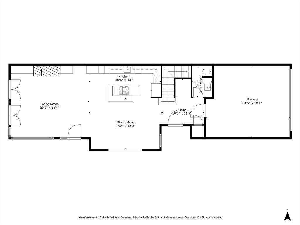 Floor 1: Garage; Powder Room; Kitchen; Dining; Living; Back Yard