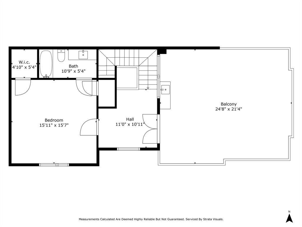 Floor 3: Rooftop patio, Guest Suite (3rd Bedroom)