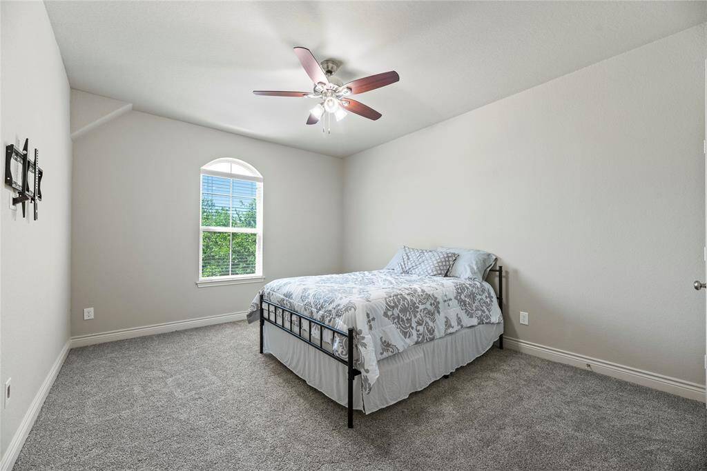This is one of the  3 bedrooms upstairs.