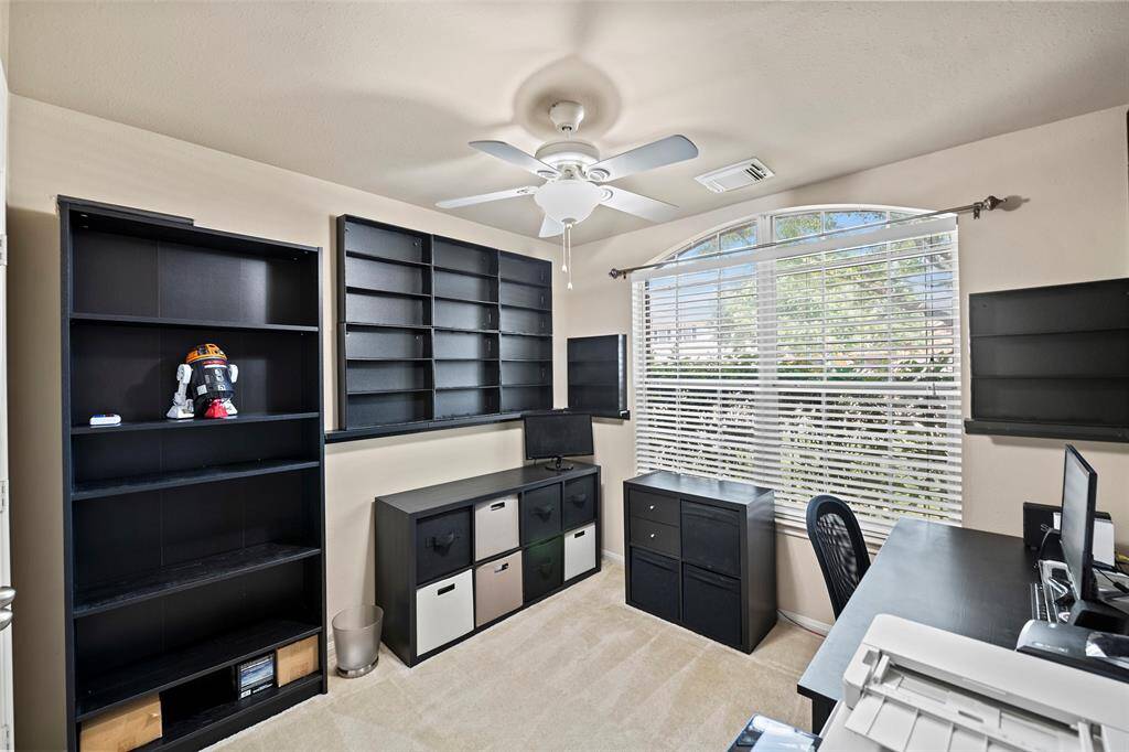 4th bedroom currently being used as an office.