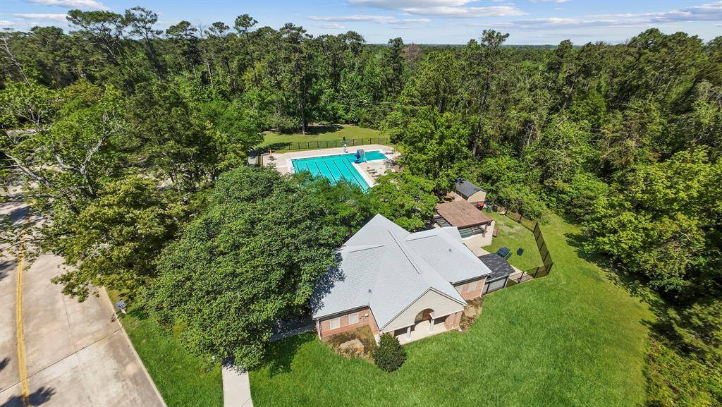 Neighborhood pool.