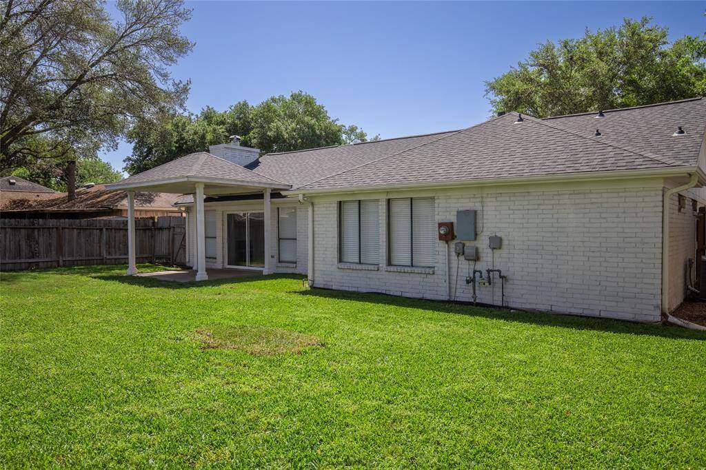Plenty of room to enjoy your private back yard