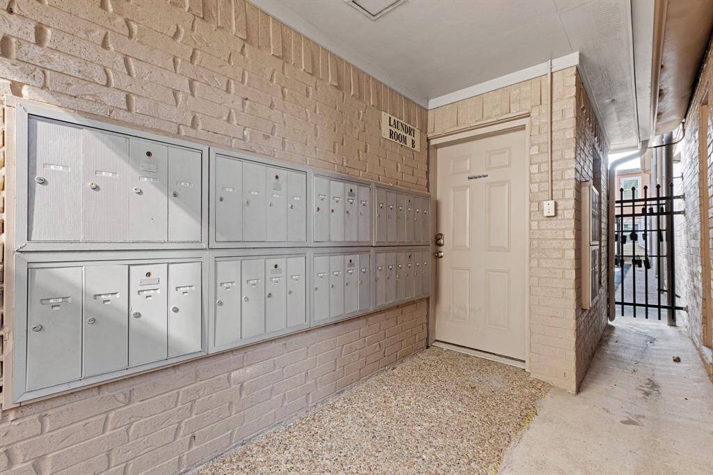 Mailbox set up for the complex