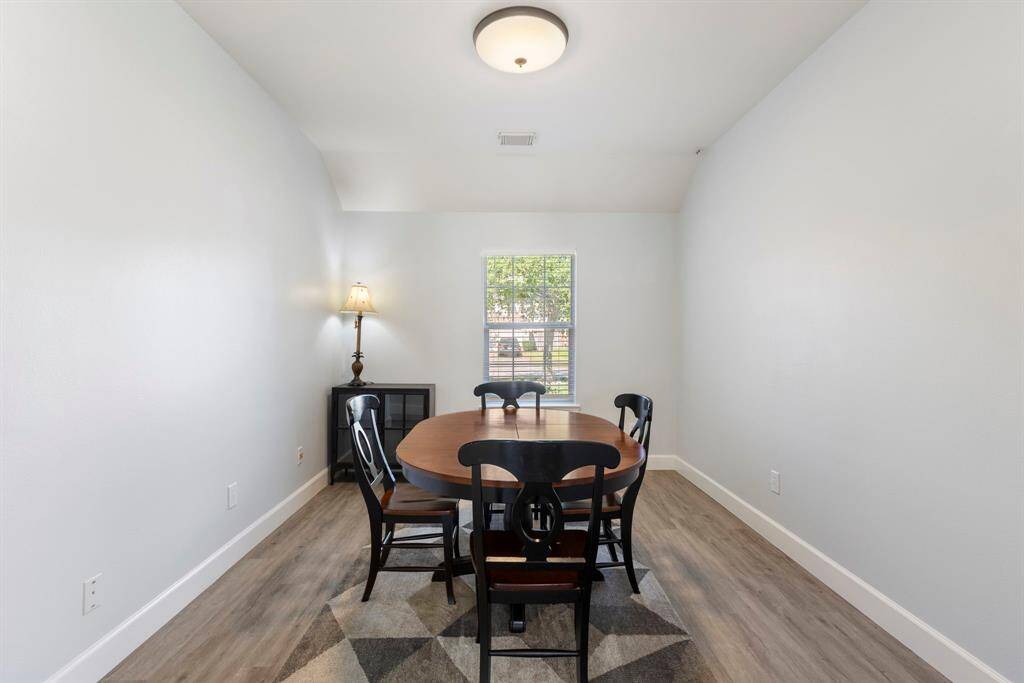 This flex room is just off the den and provides so much versatility!