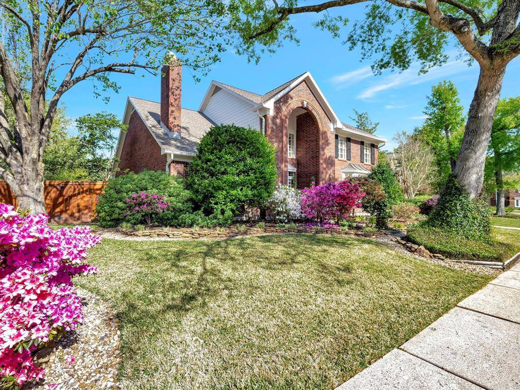 Beautiful lush landscaping
