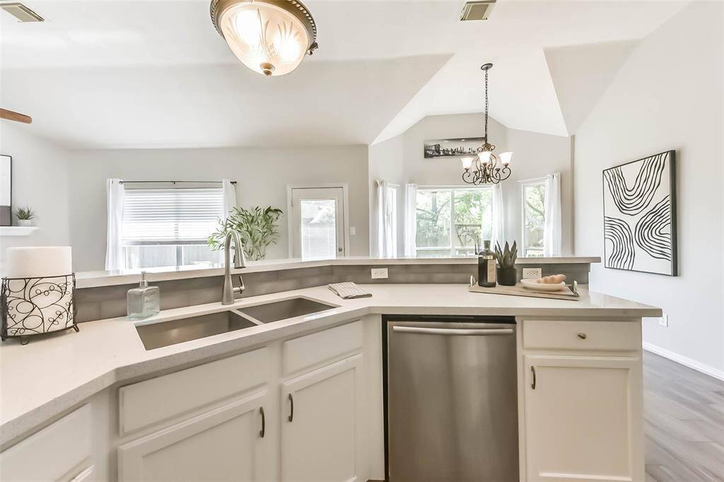 Enjoy the view while washing dishes