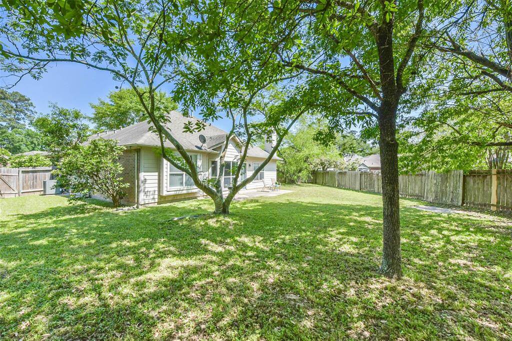 Beautiful trees on the property