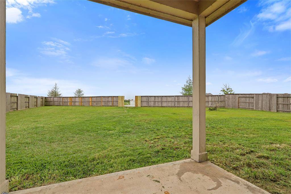 Covered patio