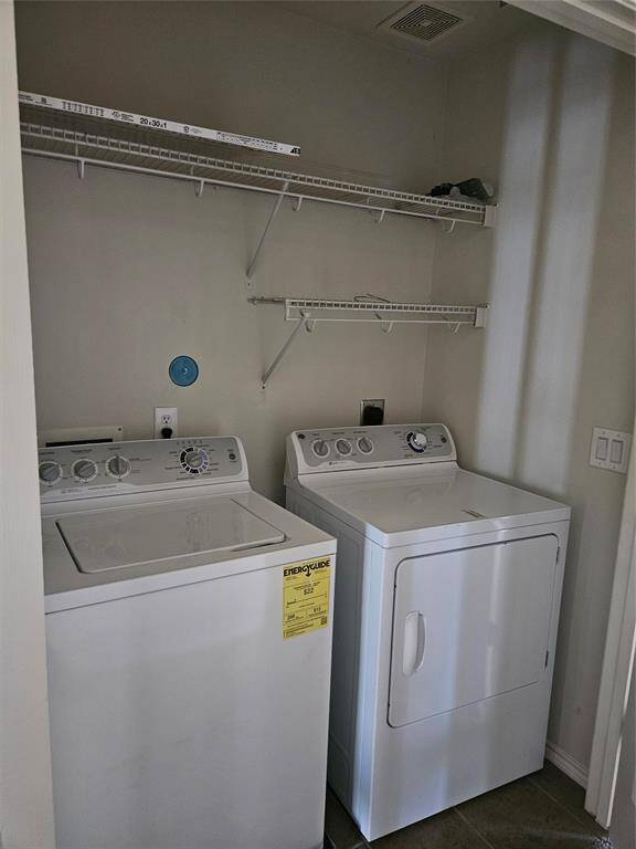 Washer and dryer included