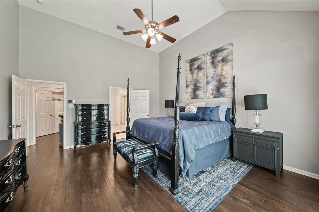 Elegant and restful, this private sanctuary offers the perfect place to relax and unwind at the end of each day.