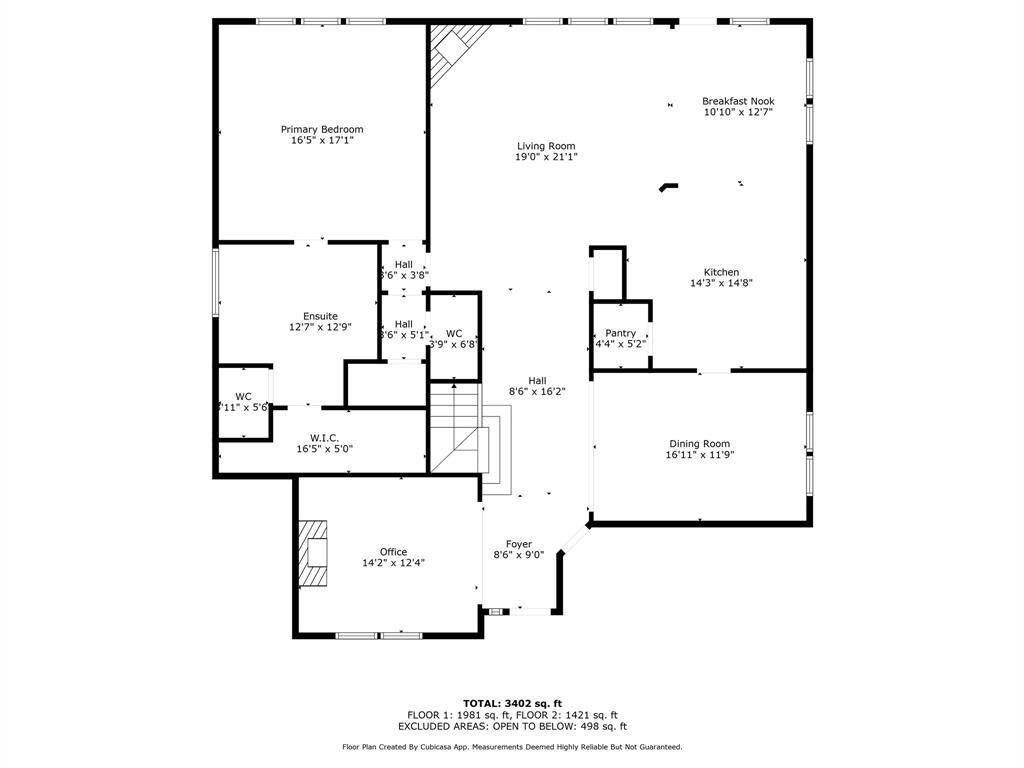 The main level showcases a spacious open-concept layout with a bright living area, elegant formal dining room, dedicated office, and a luxurious primary suite featuring a private ensuite bath and walk-on closet.