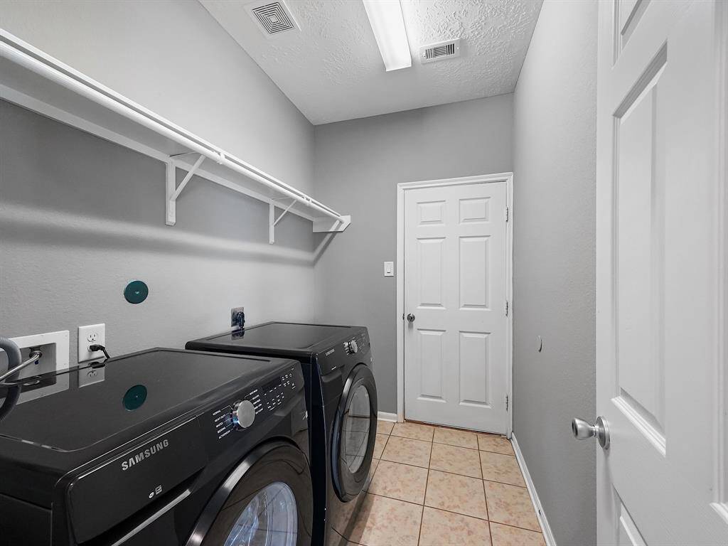 Laundry room. Located near the garage door.