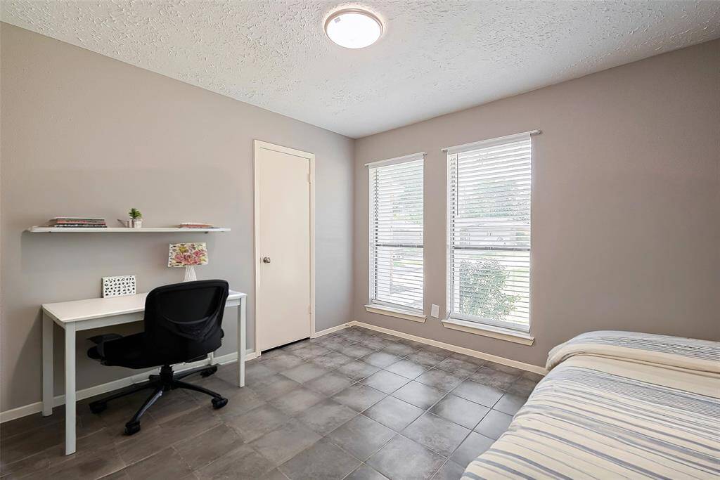 Virtually staged bedroom