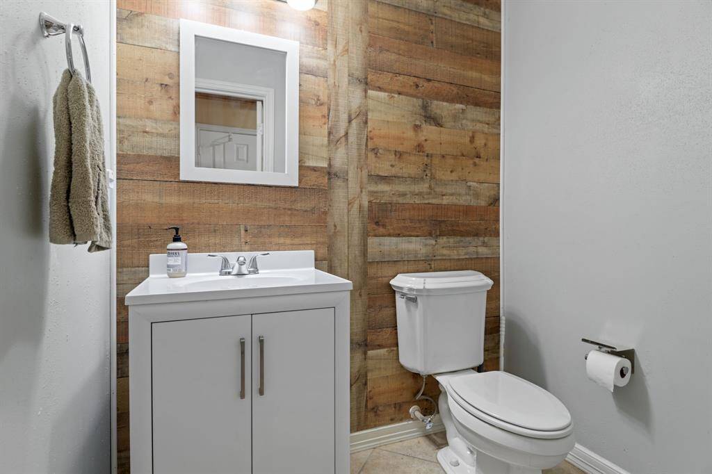 downstairs powder room