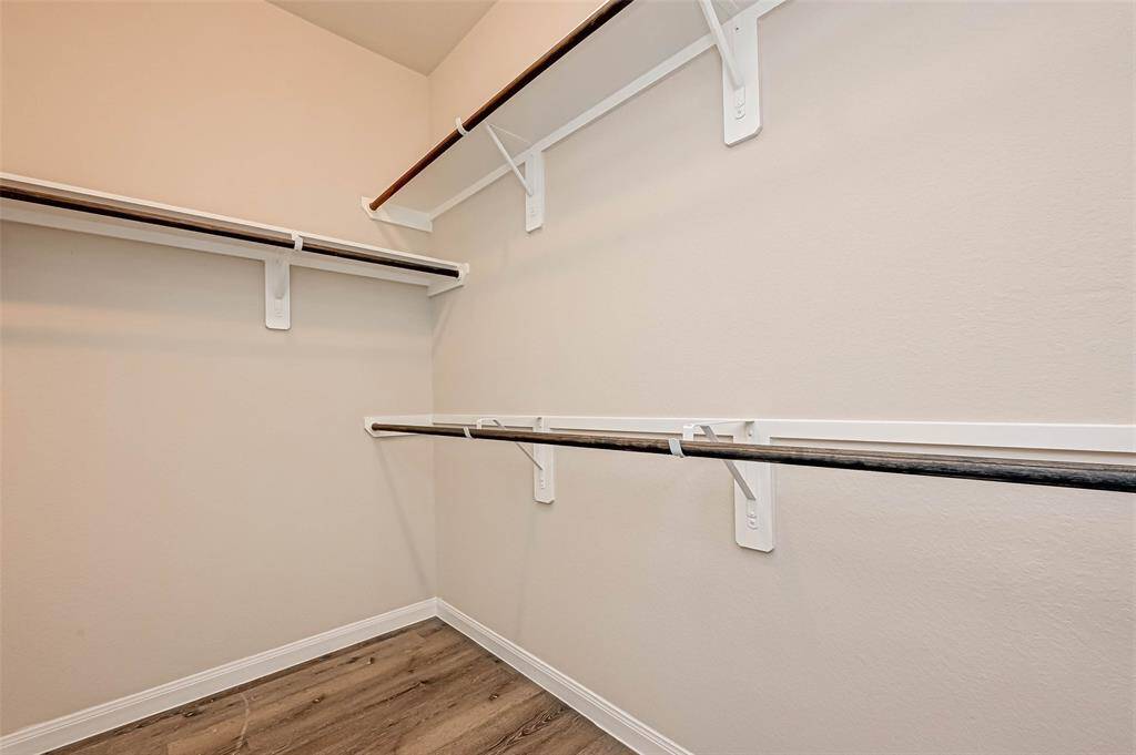 Closet space