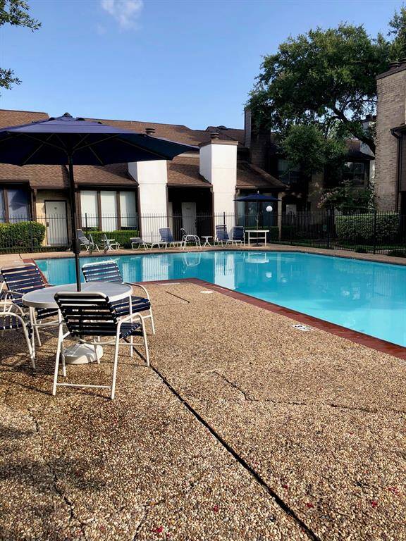 Well maintained community pool with  club house and tennis  court available in the community