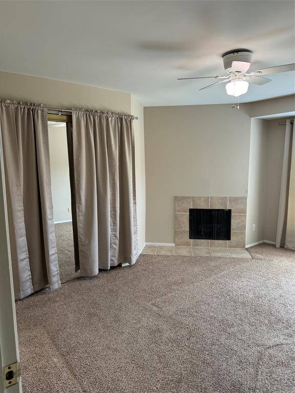 Cozy bedroom #1 with full bathroom with fire place