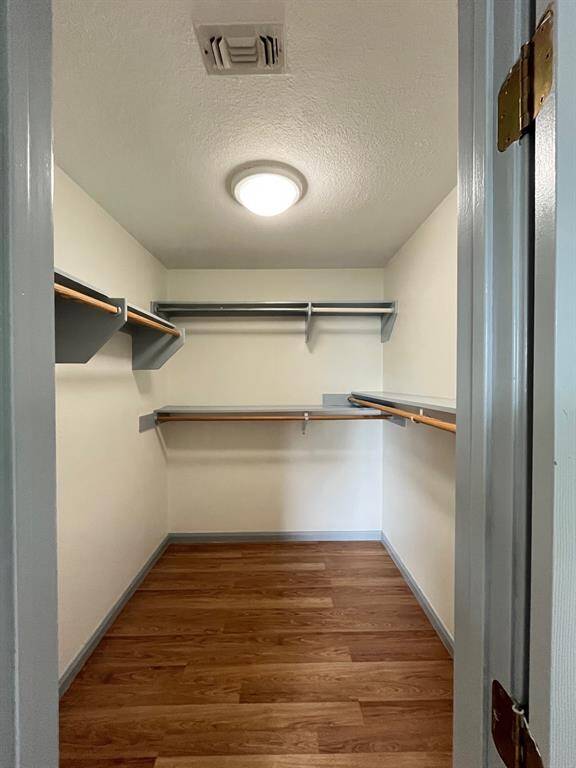 Walk in closet in Primary Bedroom