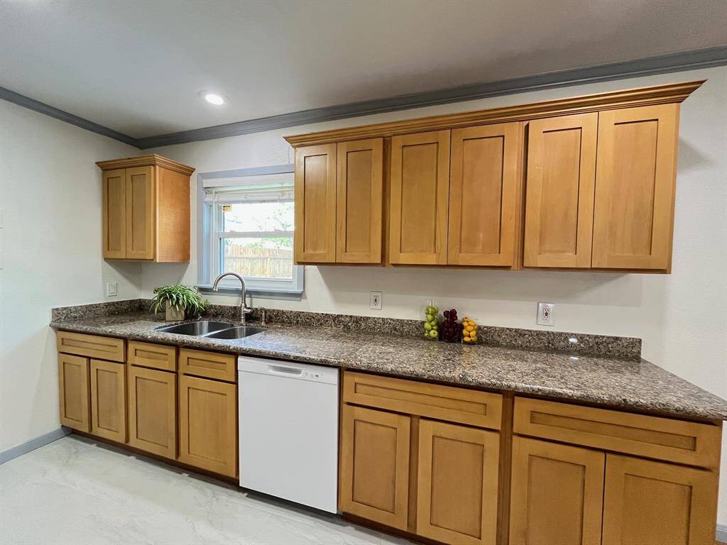 New dishwasher and more kitchen storage