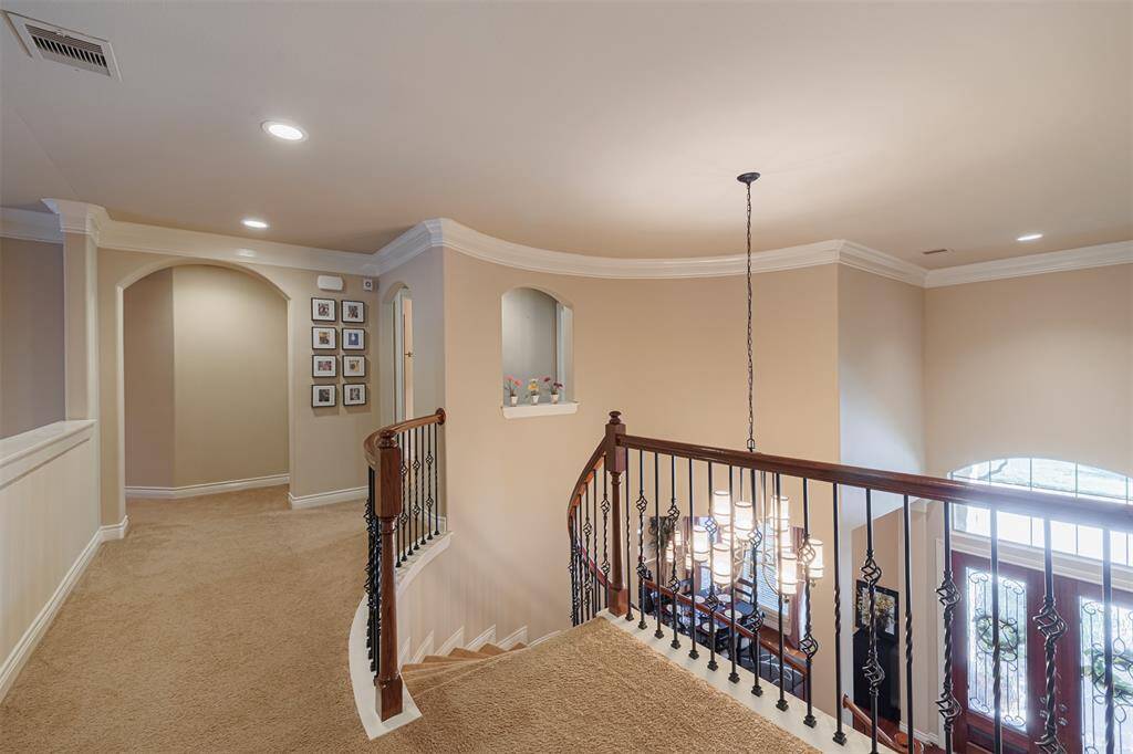 Upstairs landing.