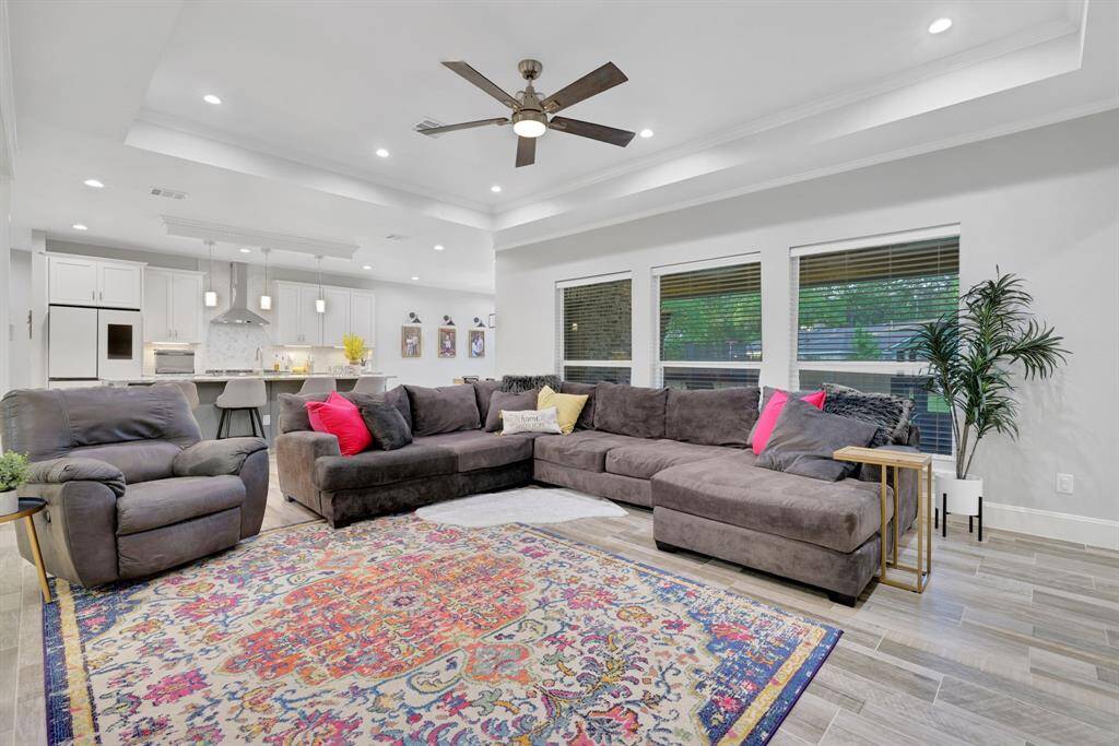 Spacious and inviting living area perfect for relaxation and entertaining.