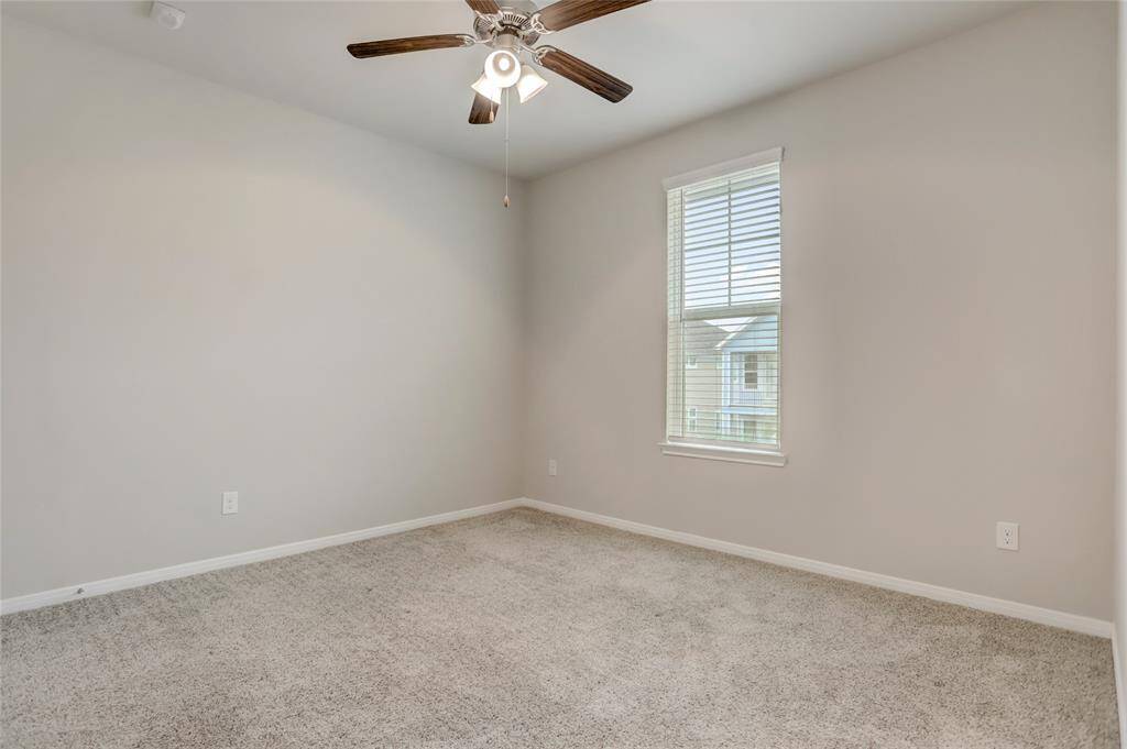 Upstairs bedroom #3 is bright and spacious.