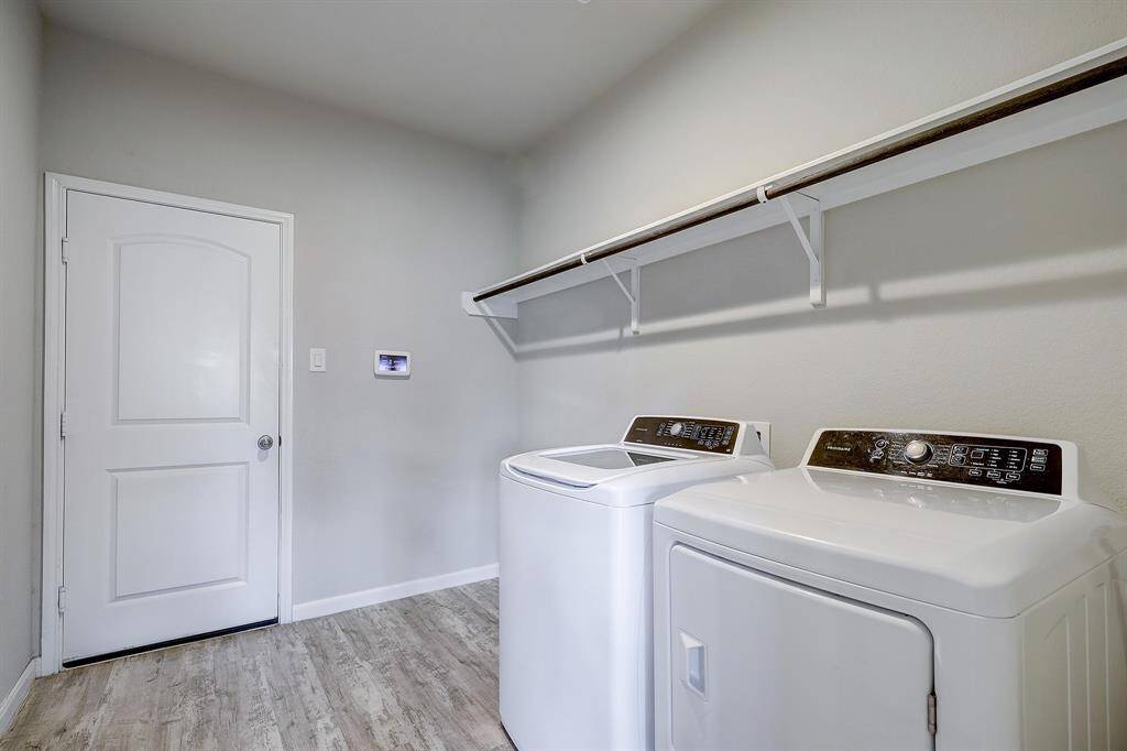 Washer and Dryer Included on the sale