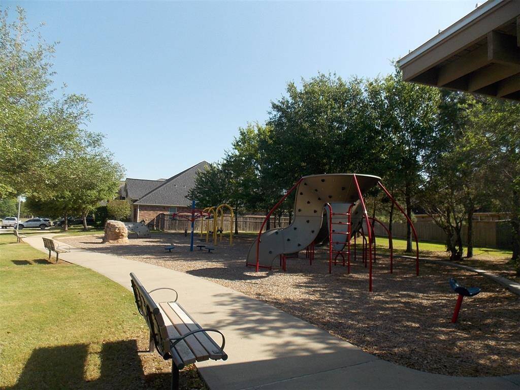 Playground right across from the house