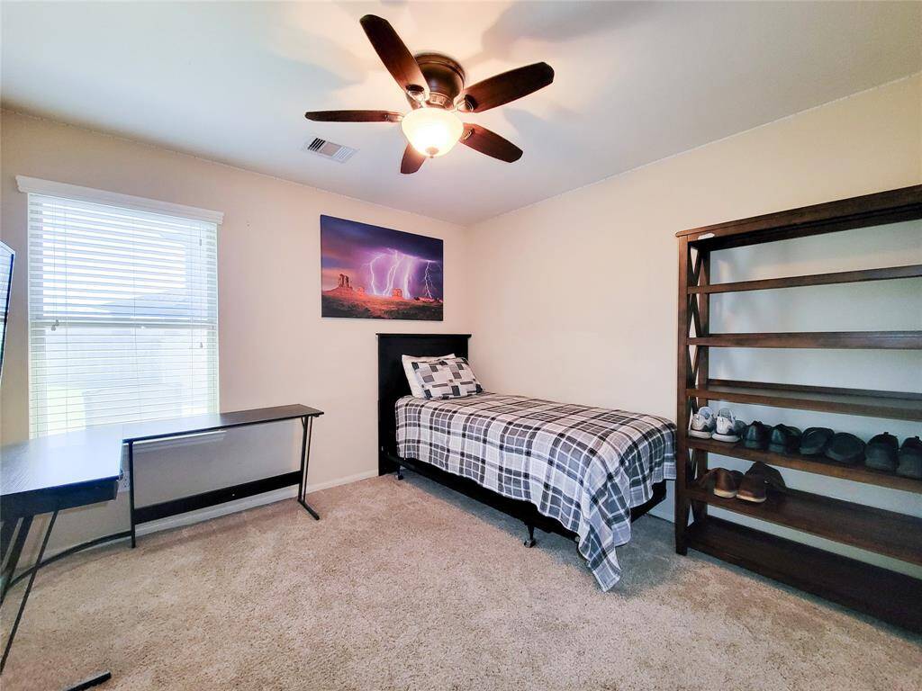 Bedroom closest to the utility room