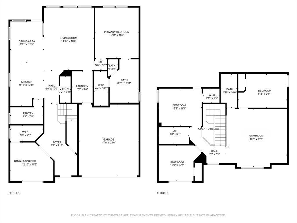 Floor plan.