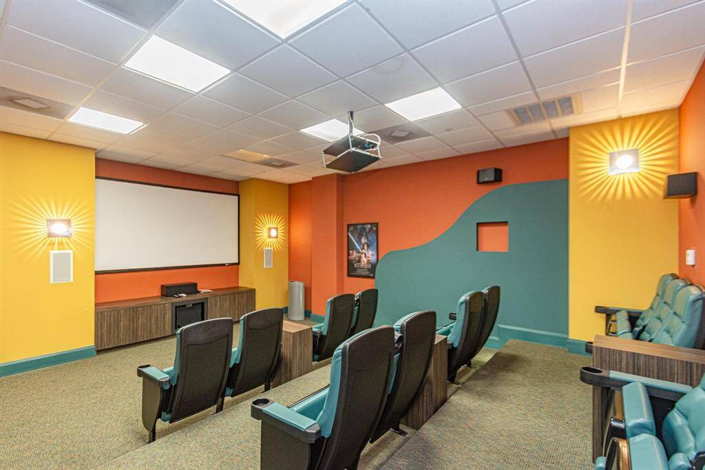 Community state of the art media room or theatre