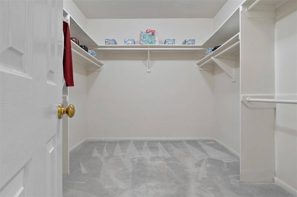 Large walk-in closet